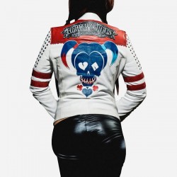 Harley Quinn Daddy’s Lil Monster Leather Jacket